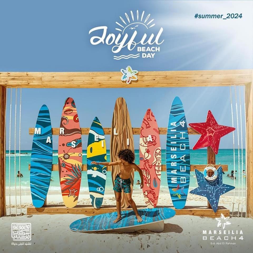Marseilia Beach 4 - Families Only El-Alamein Eksteriør billede